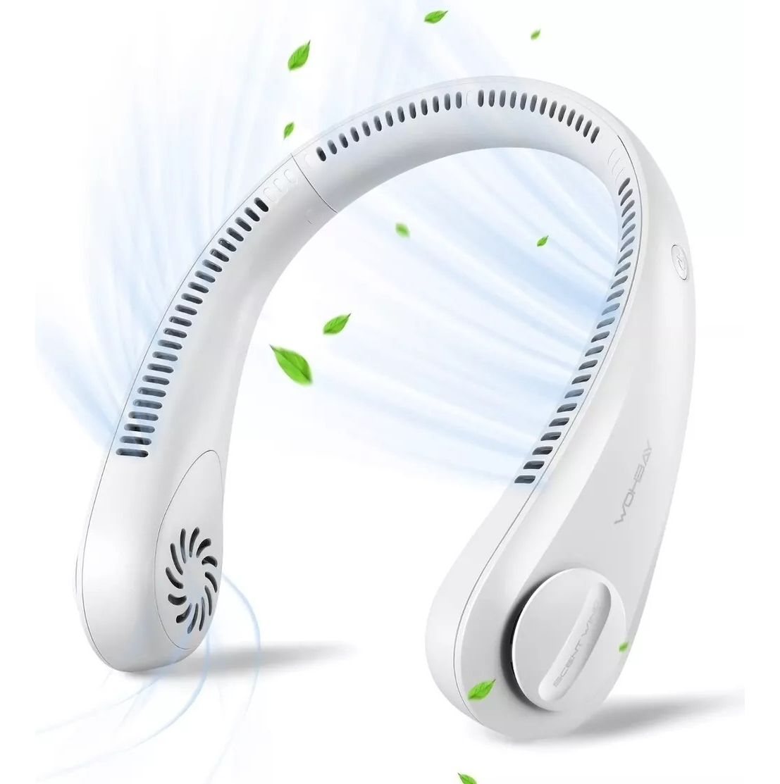VENTILADOR PORTATIL CUELLO RECARGABLE AJUSTABLE USB LAU - 1