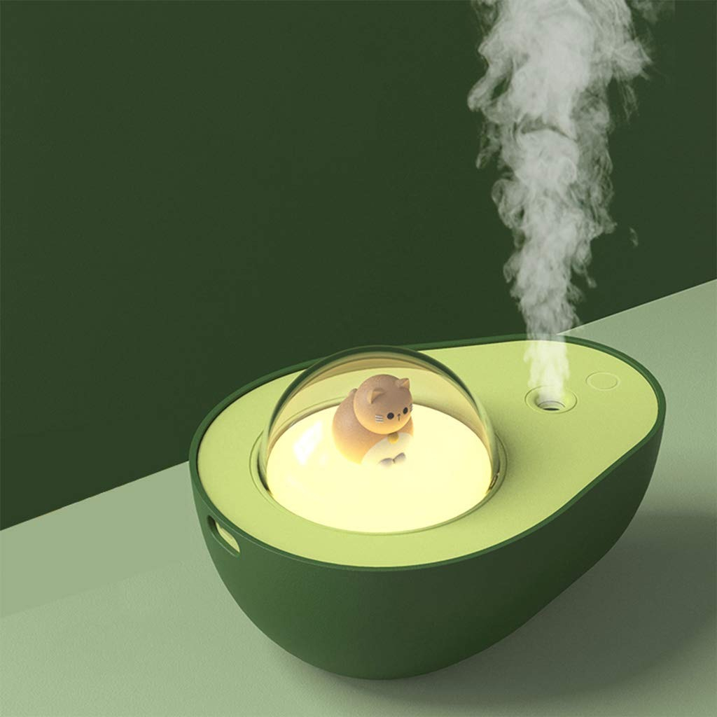 HUMIDIFICADOR AVOCADO AROMATERAPIA DORMITORIO HOGAR LAU - 4