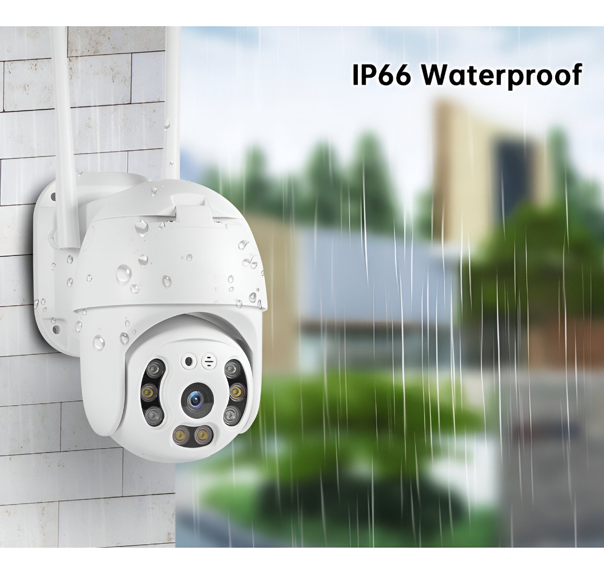 CÁMARA SEGURIDAD SC CAMARA SEGURIDAD PANORAMICA 360 AUDIO VIGILANCIA HOGAR LAU - 6