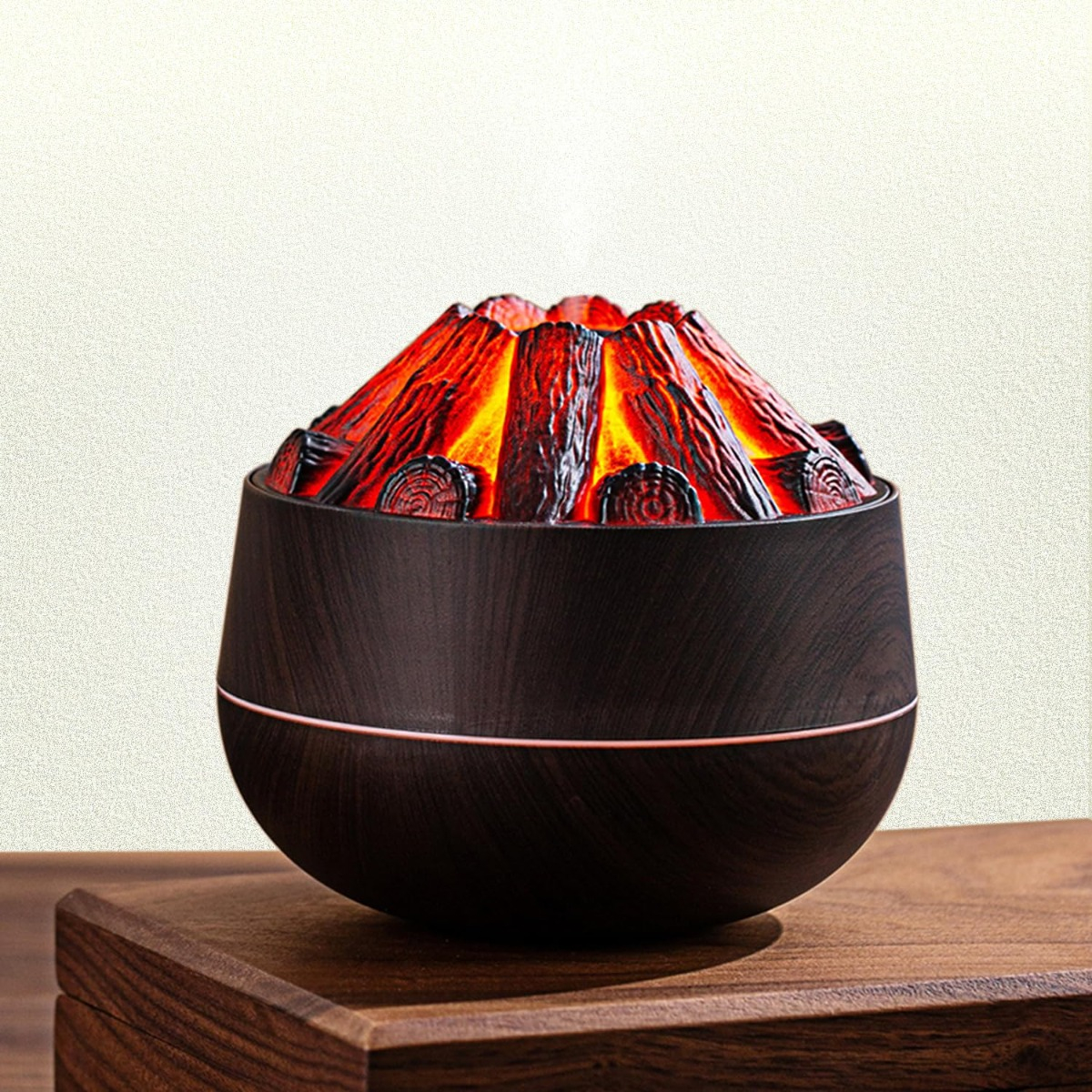 HUMIDIFICADOR FUEGO CARBON NIEBLA FRIA HOGAR DORMITORIO LAU - 6
