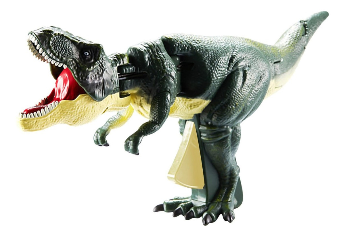 SET SC 2 JUGUETES DINOSAURIO T-REX ZAZAZA DIVERTIDO NIÑOS LAU - 6