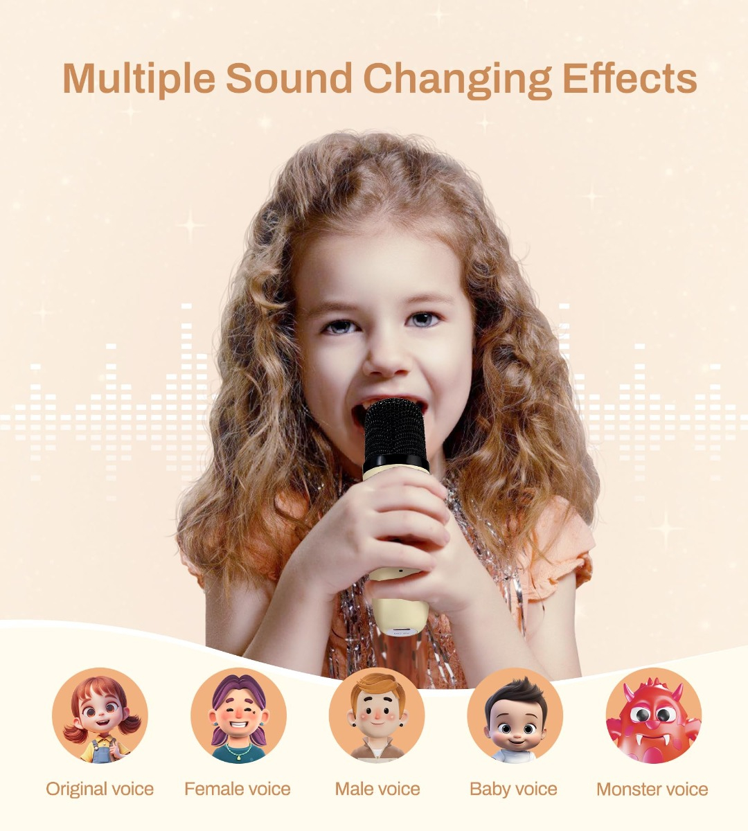 ALTAVOZ PORTATIL SC KARAOKE EGGLES NIÑOS MUSICA FIESTAS LAU - 9