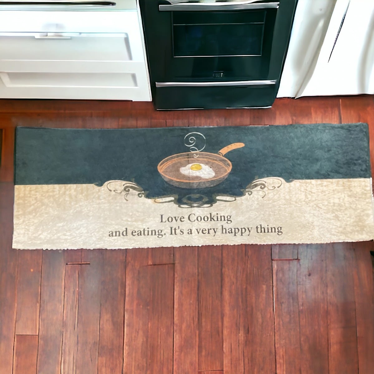 ALFOMBRA CONTEMPORÁNEA MODERNA DECORATIVA COCINA 2 PIEZAS ANTIDESLIZANTE PISO JHN 60 X 40 CM - 9