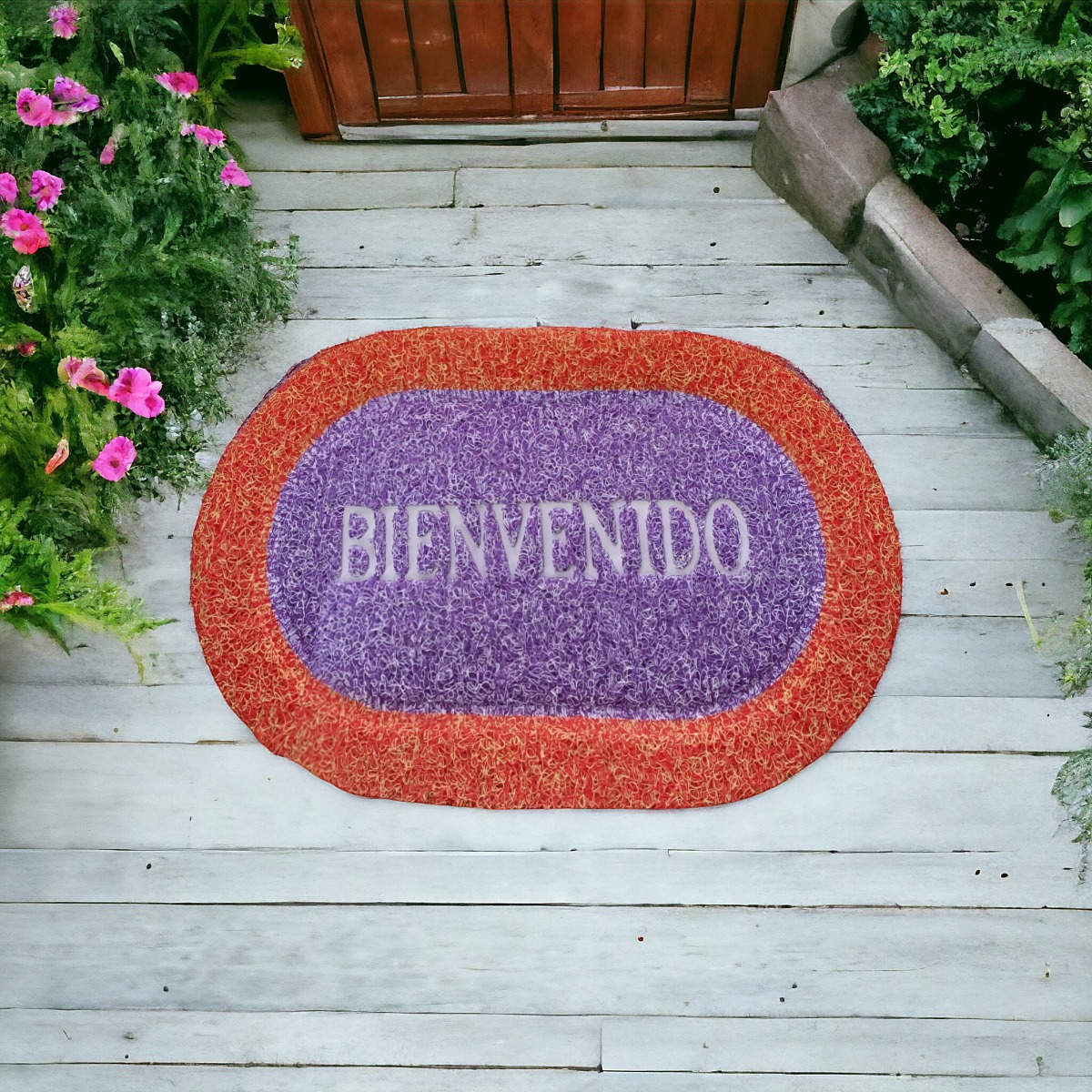 SET 3 ALFOMBRA CONTEMPORÁNEA MODERNA ANTIDESLIZANTE ENTRADA RESISTENTE JHN 60 X 40 CM - 6
