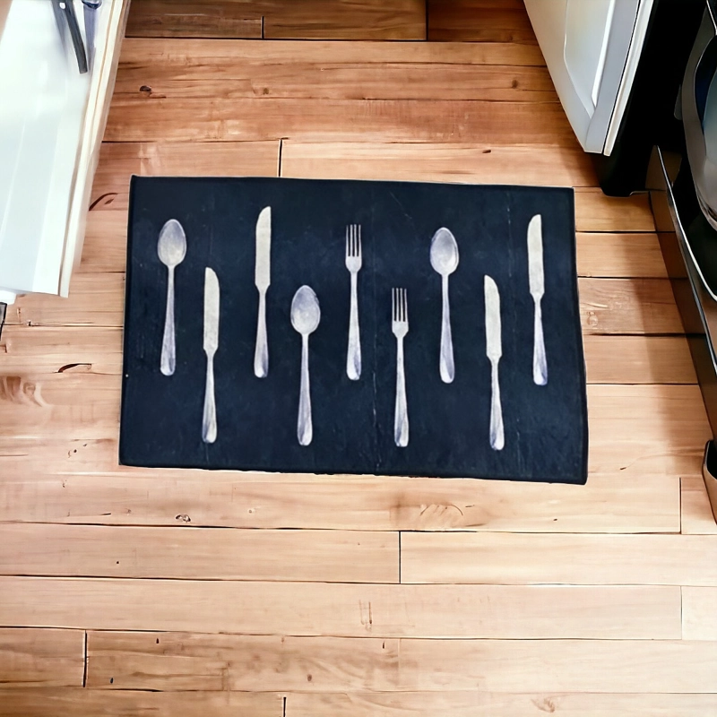 ALFOMBRA CONTEMPORÁNEA MODERNA COCINA 2 PIEZAS ANTIDESLIZANTE ENTRADA BAÑO JHN 60 X 40 CM - 7
