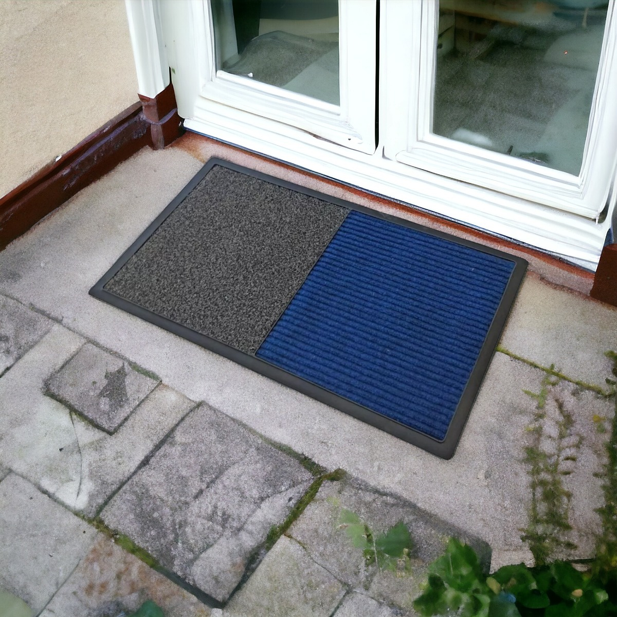 ALFOMBRA CONTEMPORÁNEA MODERNA SANITIZANTE DESINFECTA SECA PEDILUVIOS CALZADO JHN 60 X 90 CM - 4