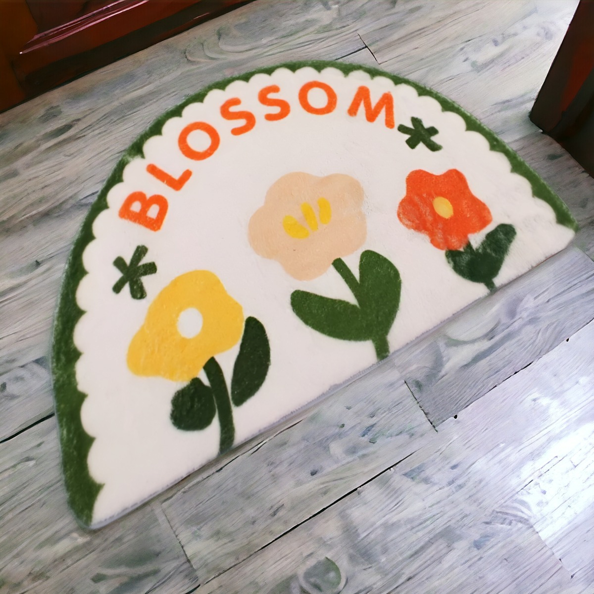 SET DE 2 ALFOMBRA BAÑO ANTIDESLIZANTE ABSORBENTE JHN - 2