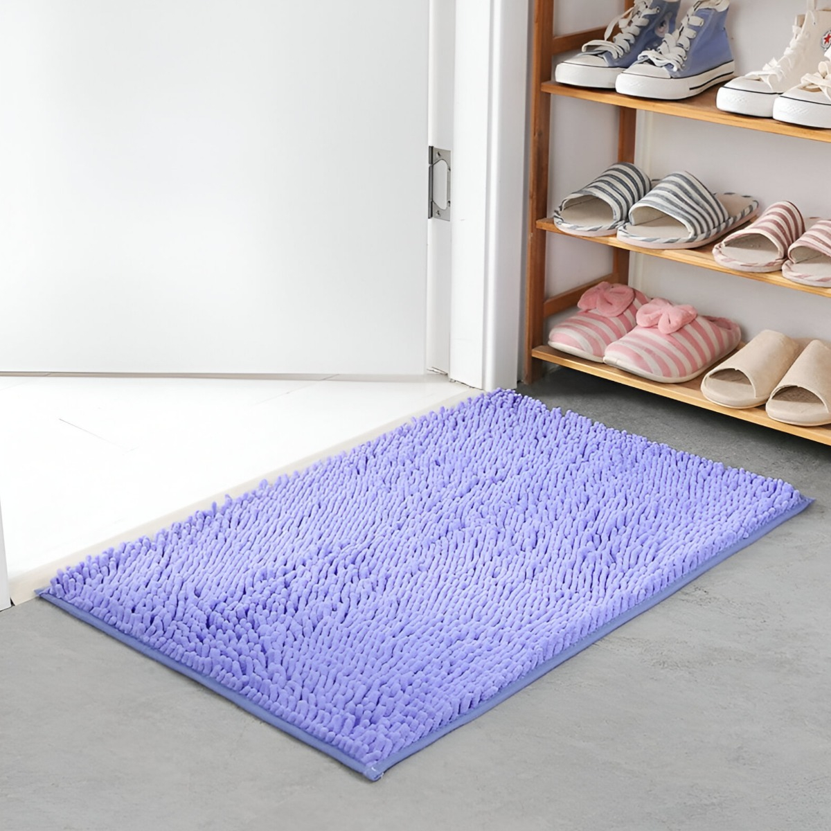 SET DE 3 ALFOMBRA DECORATIVA SUAVE LANUDA ANTIDESLIZANTE JHN - 8