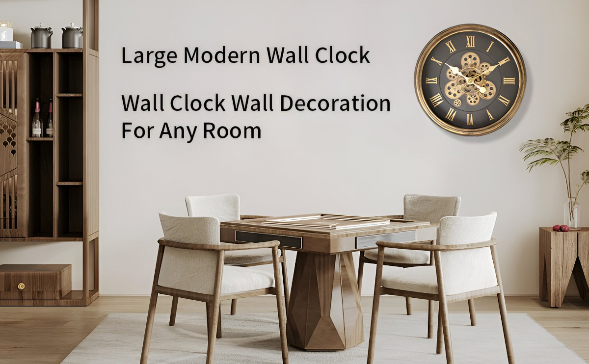 RELOJ PARED DECORATIVO VINTAGE HOGAR OFICINA COCINA LAU - 9