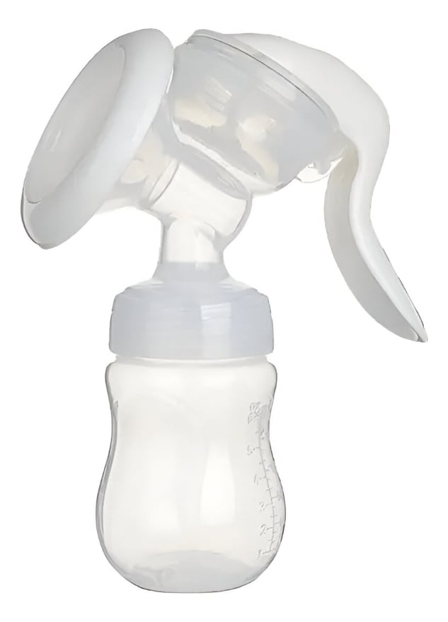 EXTRACTOR LECHE SACALECHE MANUAL LACTANCIA PORTÁTIL JHN MULTICOLOR - 1