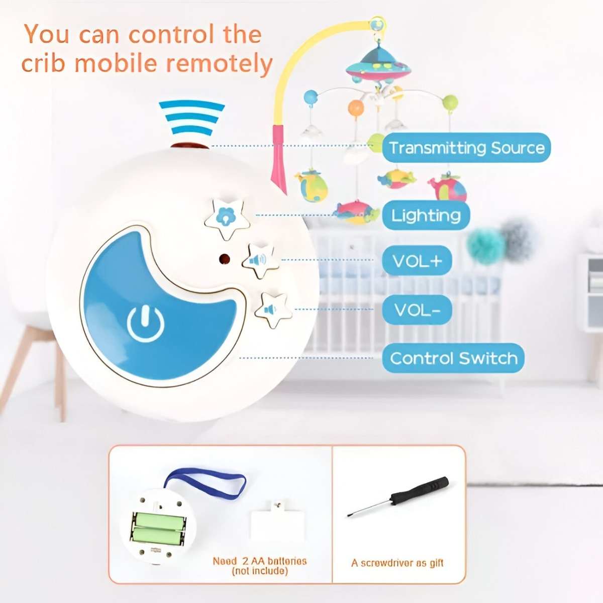 Decoracion Habitacion Bebe MóVil Cuna Para Bebé Bogoro Mobile Bebe Con Bolas Fieltro Movil Cuna Bebe Montessori