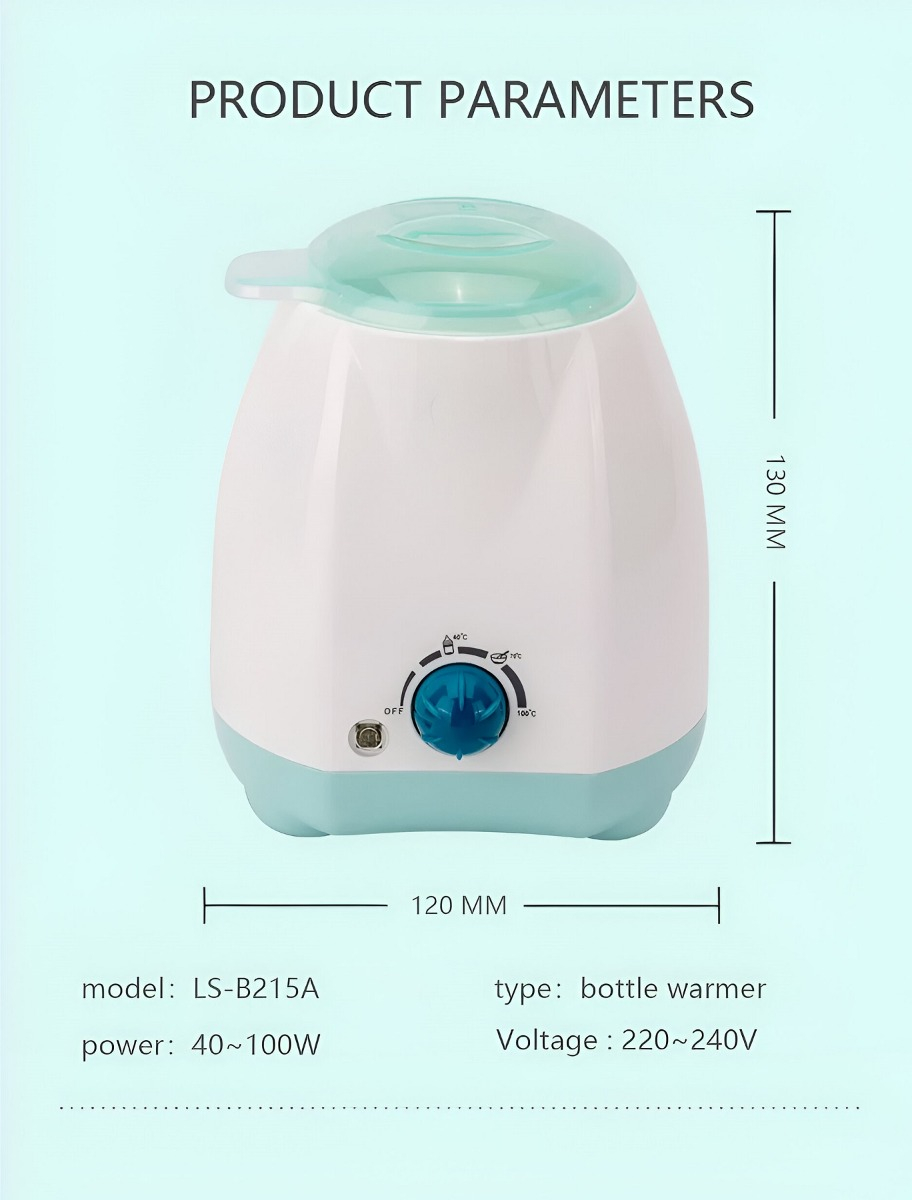 CALIENTA MAMADERA MULTIFUNCIONAL PORTÁTIL BEBÉS JHN MULTICOLOR - 6
