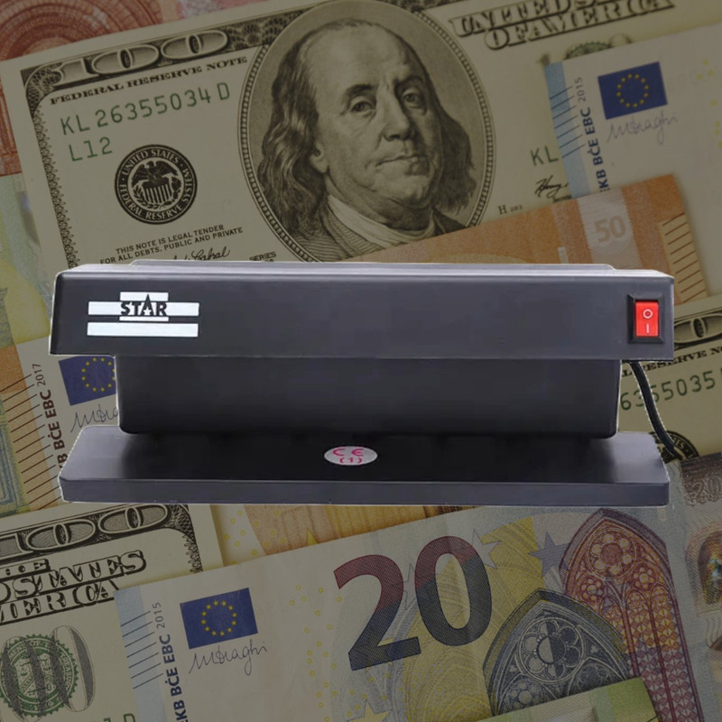 DETECTOR ZVE BILLETES FALSOS PORTATIL ULTRAVIOLETA LINTERNA LAU - 3