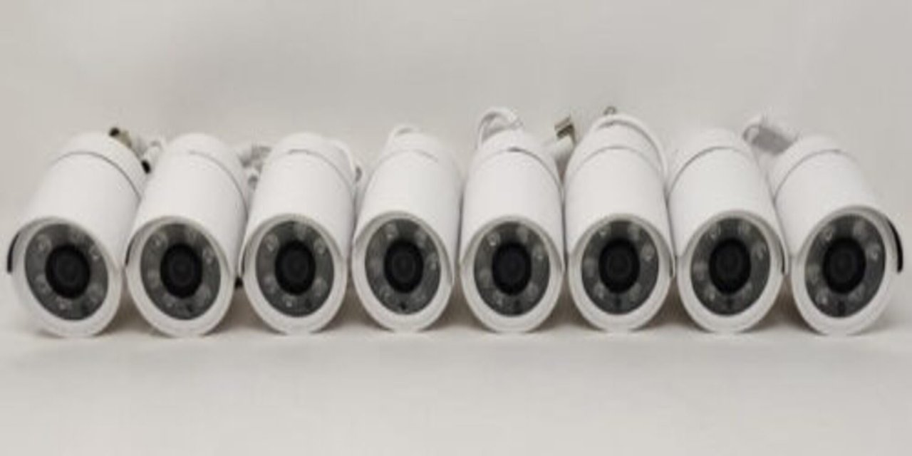KIT 8 CAMARAS SEGURIDAD VIGILANCIA HOGAR LOCAL COMERCIAL LAU - 4
