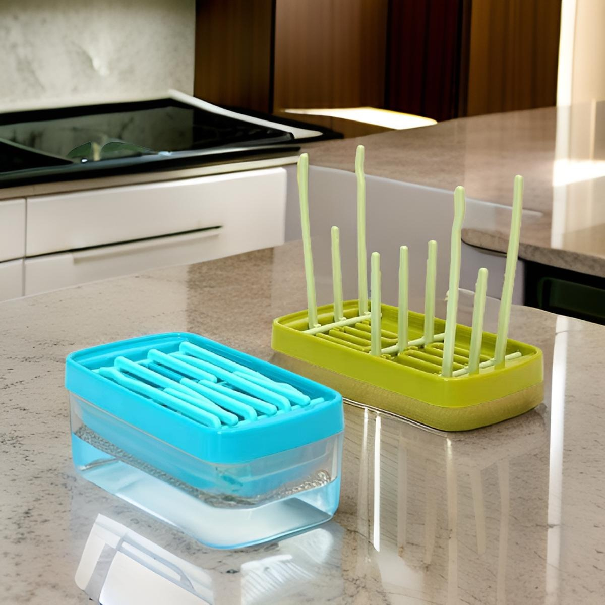 ESCURRIDOR SET 5 MAMADERA SECADOR BIBERÓN PRÁCTICO BEBÉ LAU - 8