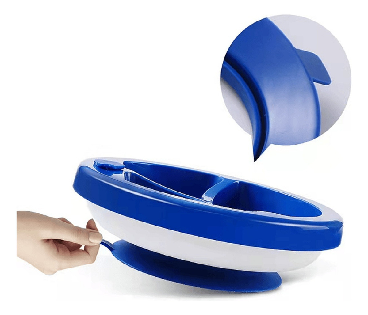 SET 3 PLATOS SILICONA AISLAMIENTO AGUA ENTRENA NIÑOS LAU - 8