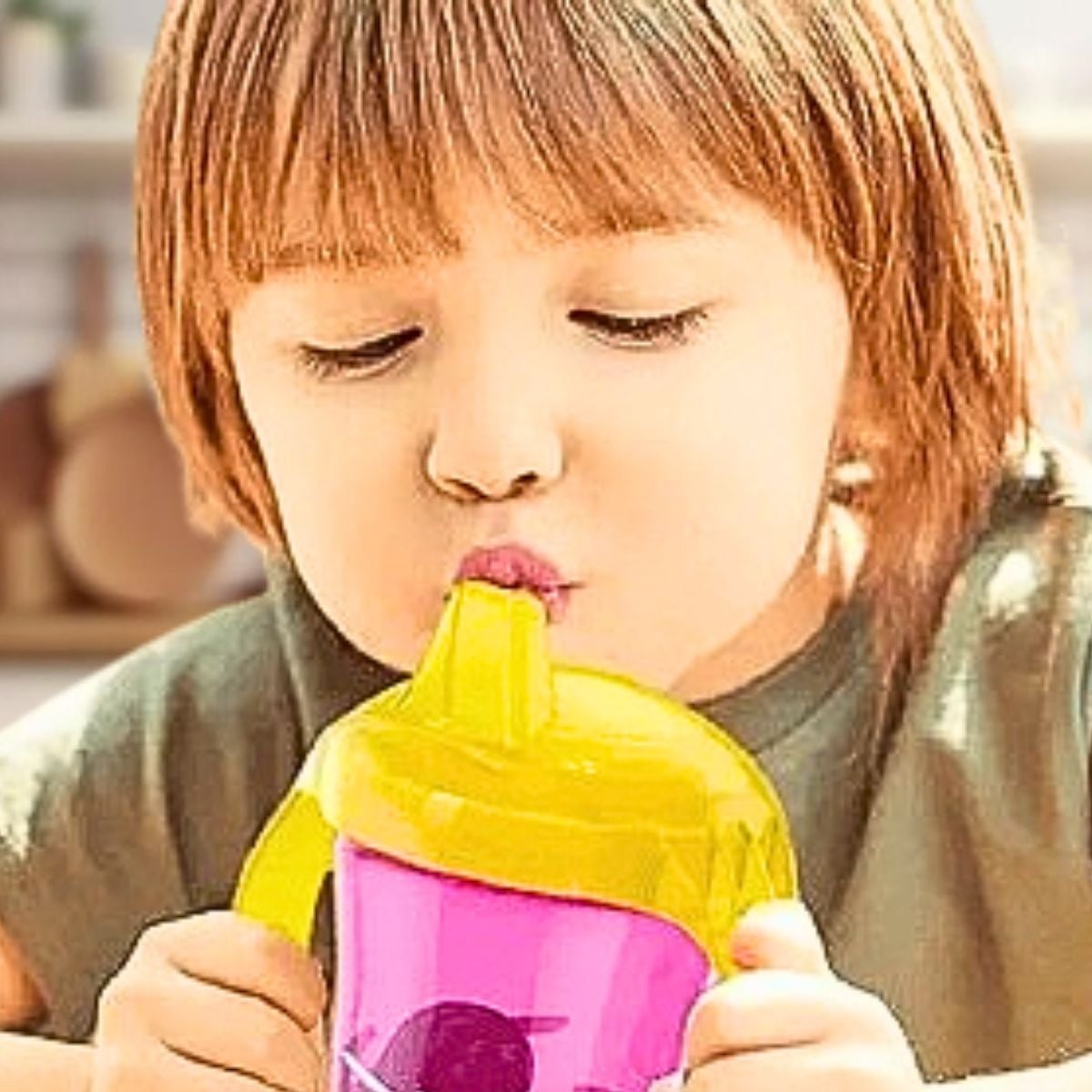 SET 4 VASOS TAZA ENTRENAMIENTO APRENDER BEBER BEBES LAU - 4
