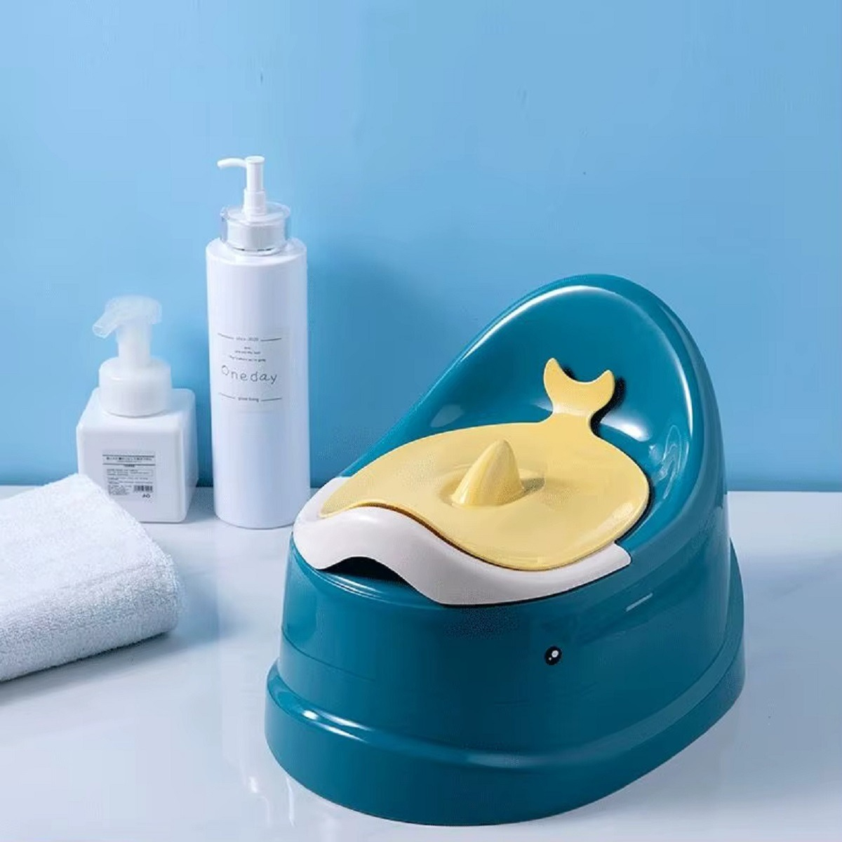 PELELA URINARIO DISEÑO BALLENA ANTIDESLIZANTE NIÑO LAU - 6