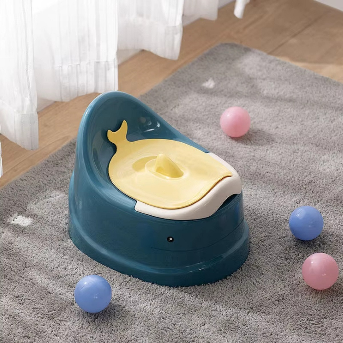 PELELA URINARIO DISEÑO BALLENA ANTIDESLIZANTE NIÑO LAU - 7
