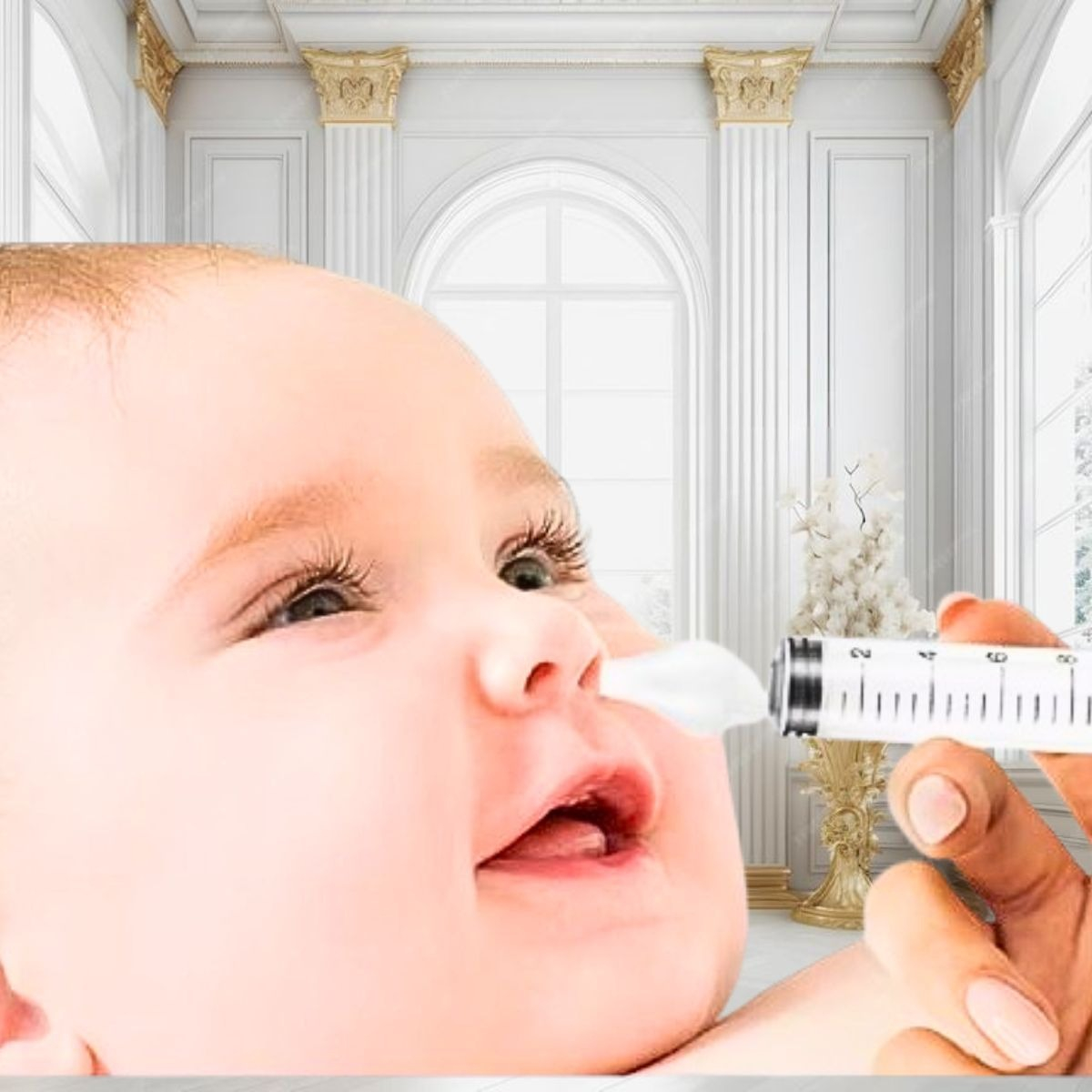 SET 7 ASPIRADOR NASAL FORMA JERINGA NIÑOS BEBES LAU - 4