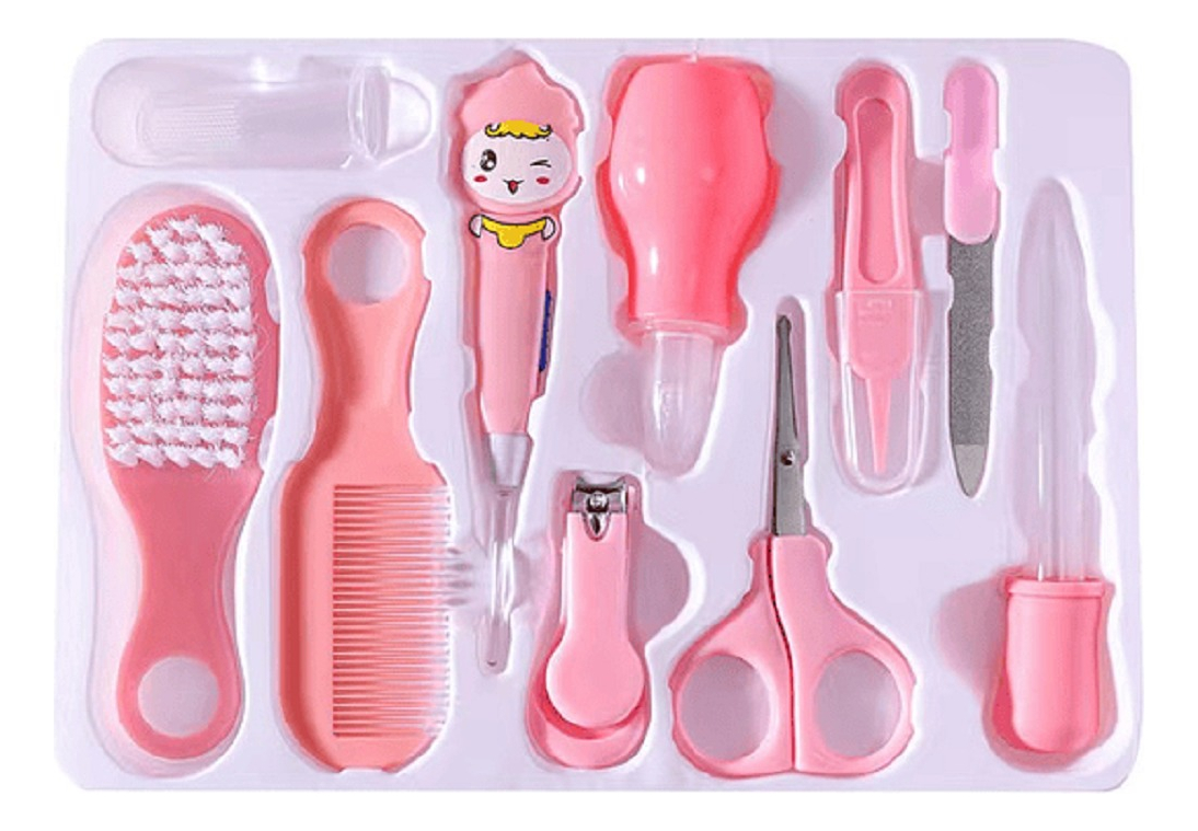 SET 2 KITS CUIDADO BEBE 10 EN 1 HIGIENE COMPLETO NIÑOS LAU - 3