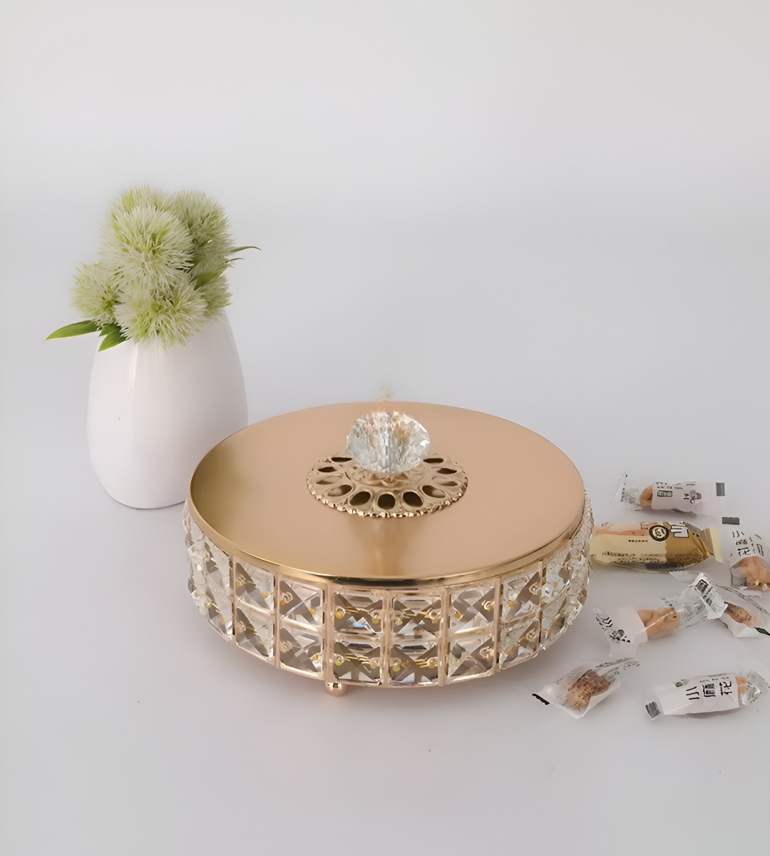 SET 3 JOYERO ALMACENAMIENTO CRISTAL CREATIVO ORGANIZADOR JHN - 5