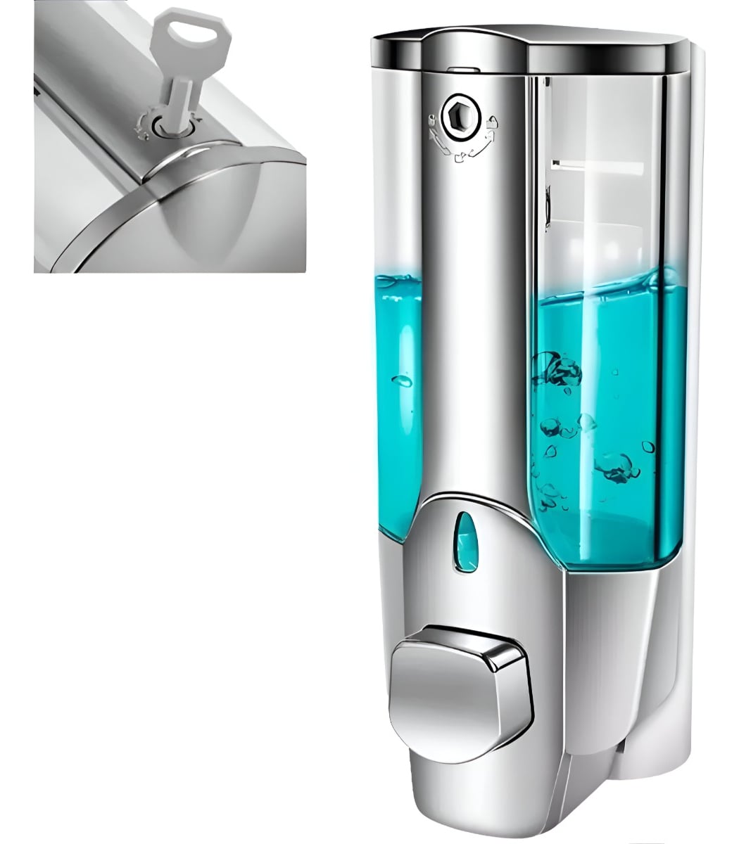 DISPENSADOR JABÓN LÍQUIDO DESPACHADOR LOCIÓN PARED GEL JHN - 2