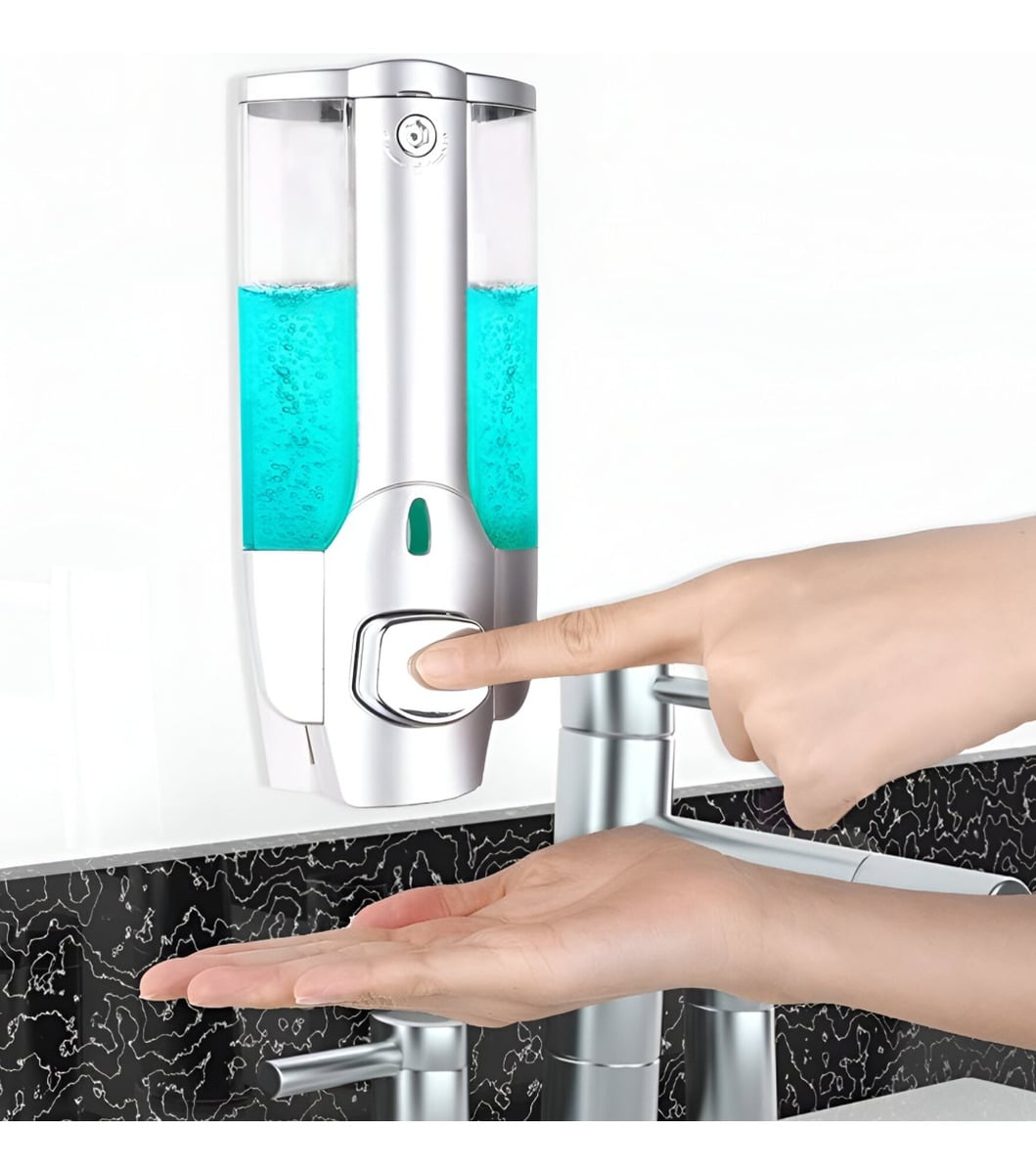 DISPENSADOR JABÓN LÍQUIDO DESPACHADOR LOCIÓN PARED GEL JHN - 4