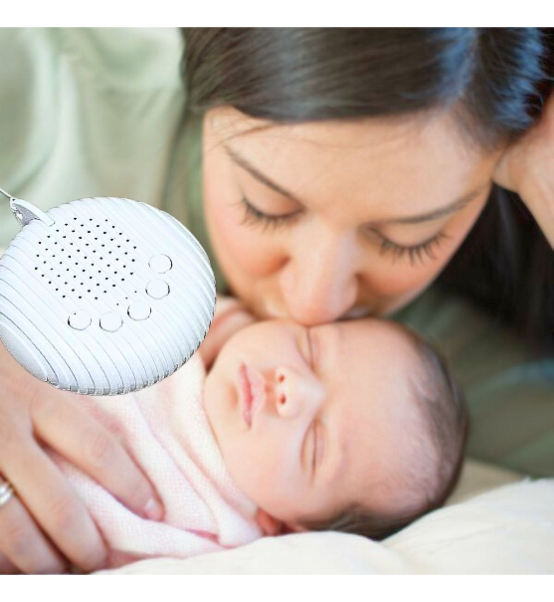 MONITOR RUIDO BLANCO BEBÉ SONIDOS RELAJANTES SUEÑO BEBE LAU - 7