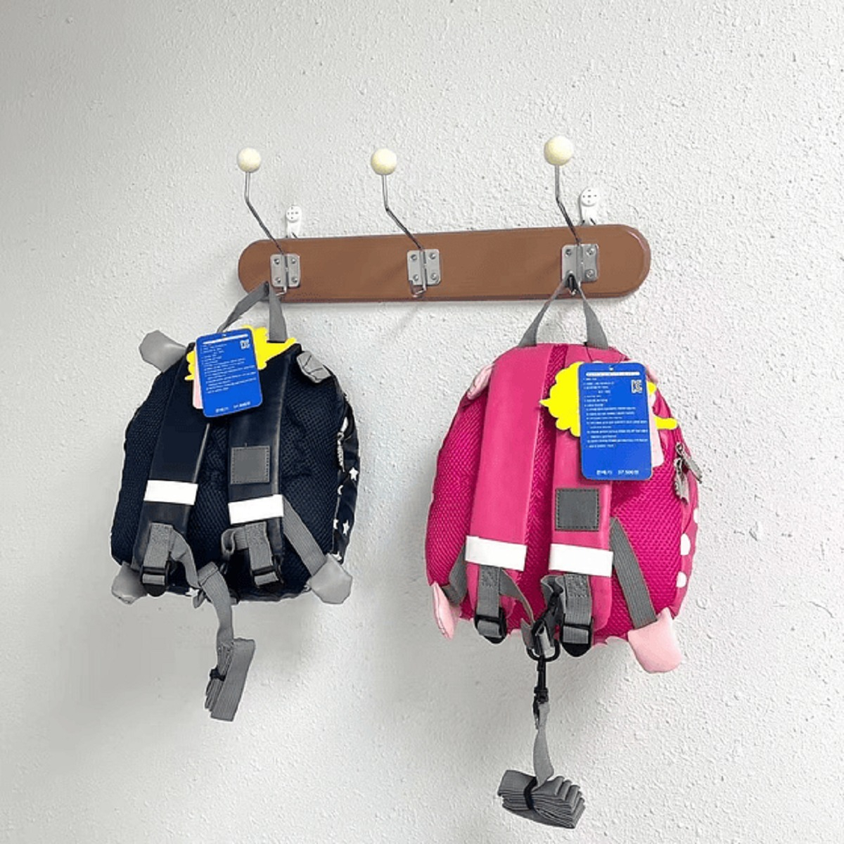 SET 3 MOCHILA ANTI-PÉRDIDA NIÑOS DISEÑO ANIMALES 3D LAU - 5