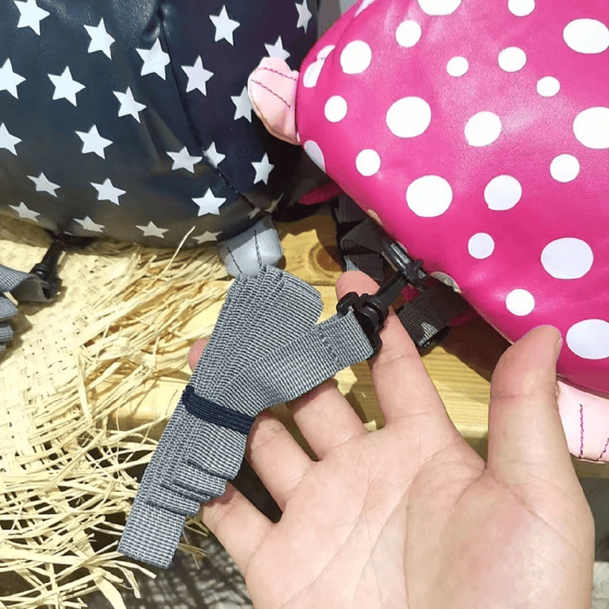 SET 3 MOCHILA ANTI-PÉRDIDA NIÑOS DISEÑO ANIMALES 3D LAU - 10