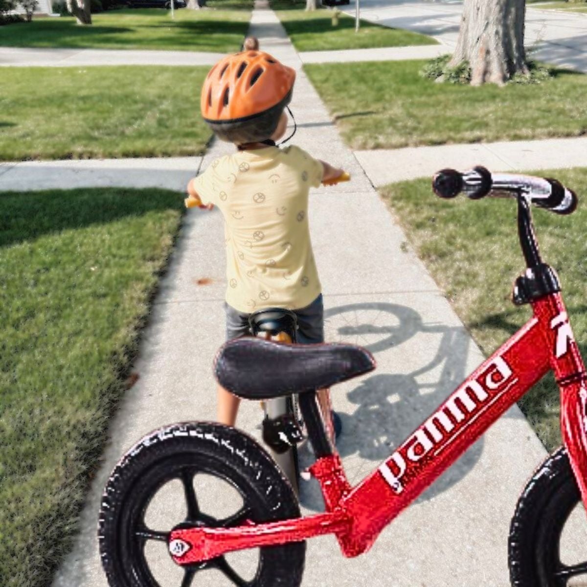 JUGUETE BICICLETA EQUILIBRIO NIÑOS SIN PEDALES APRENDER LAU - 3