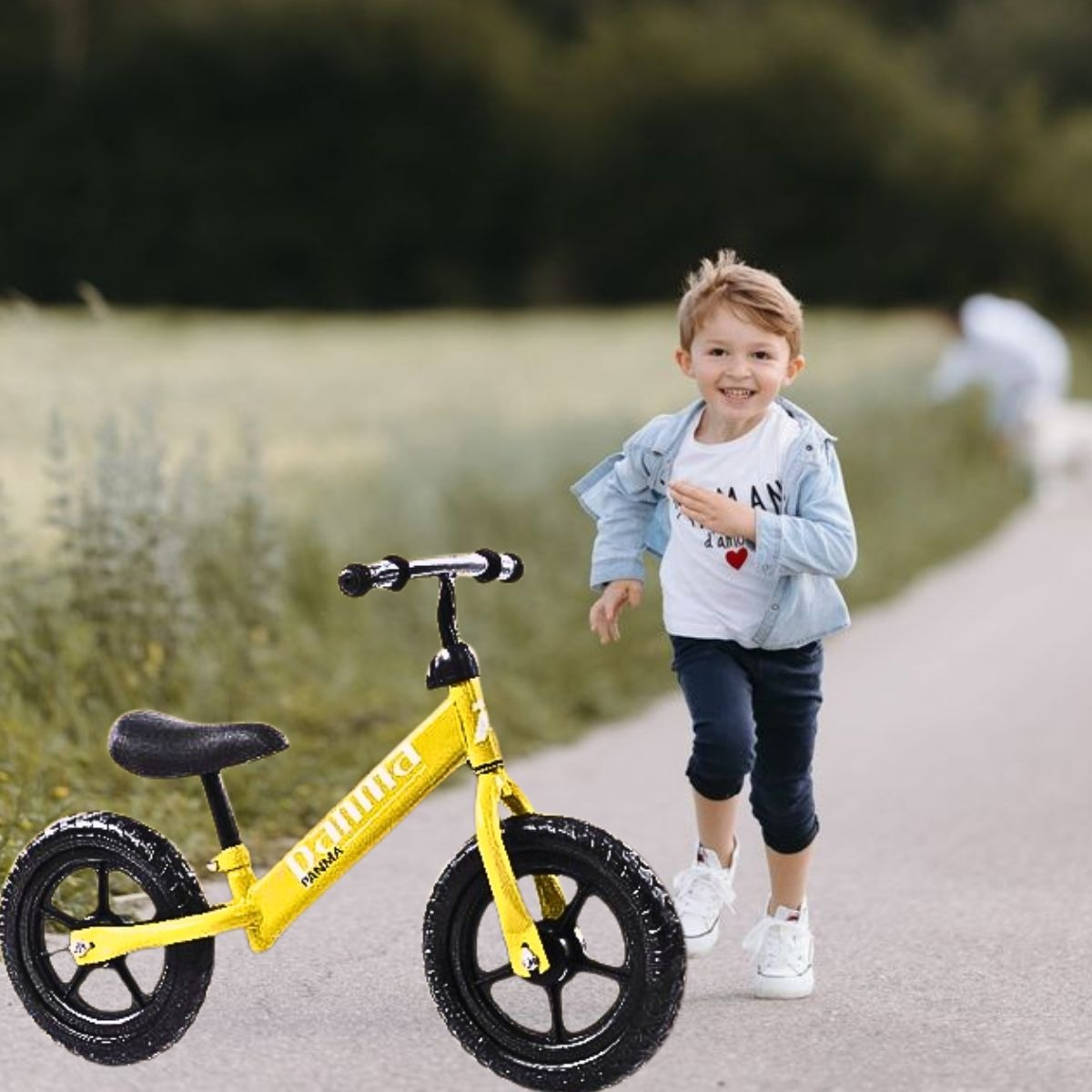 JUGUETE BICICLETA EQUILIBRIO NIÑOS SIN PEDALES APRENDER LAU - 6