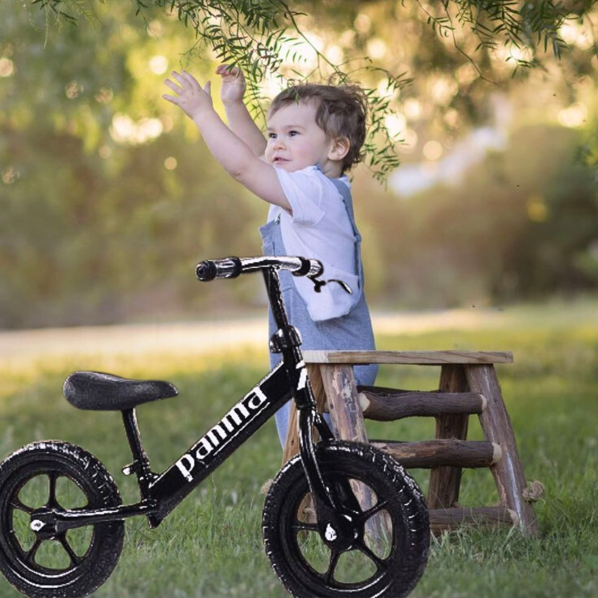JUGUETE BICICLETA EQUILIBRIO NIÑOS SIN PEDALES APRENDER LAU - 10