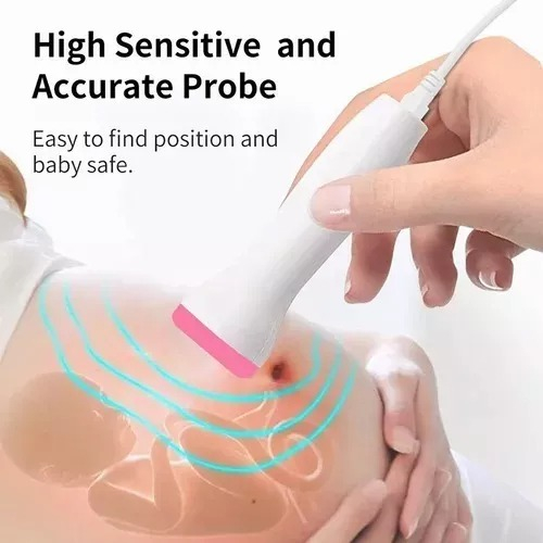 MONITOR CARDÍACO CORAZÓN DETECTOR SONAR FETAL MINI BEBE LAU - 3