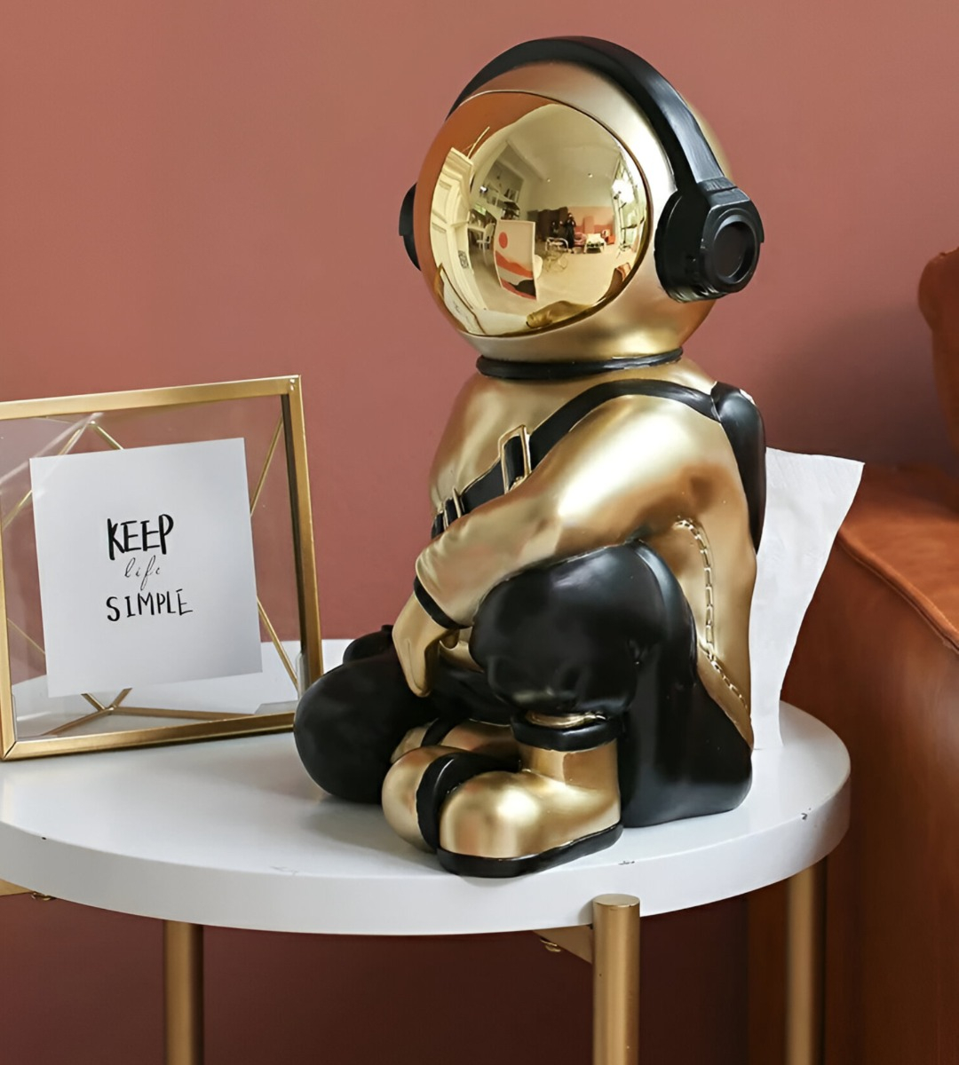 SERVILLETERO PAÑUELOS ASTRONAUTA CREATIVA ADORNO HOGAR JHN - 6