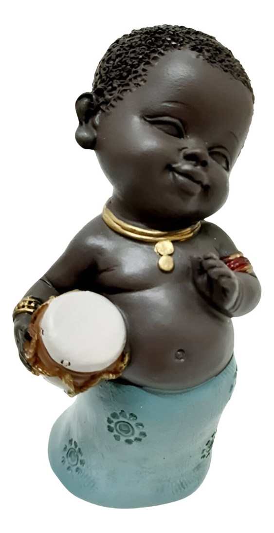 SET 2 FIGURA ERE BOY 13 UMBANDA CANDOMBLÉ COLOR AZUL JHN - 3