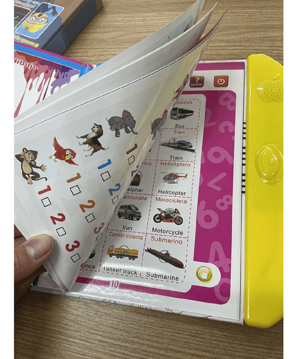 LIBRO ELECTRÓNICO INTERACTIVO BILINGÜE APRENDIZAJE NIÑOS LAU - 9