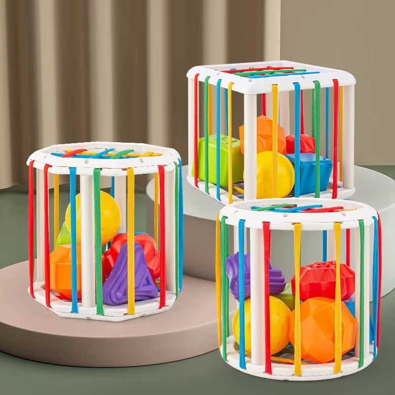 JUGUETE CUBO BLOQUES ROMPECABEZAS GRANDE BEBÉ LAU - 5
