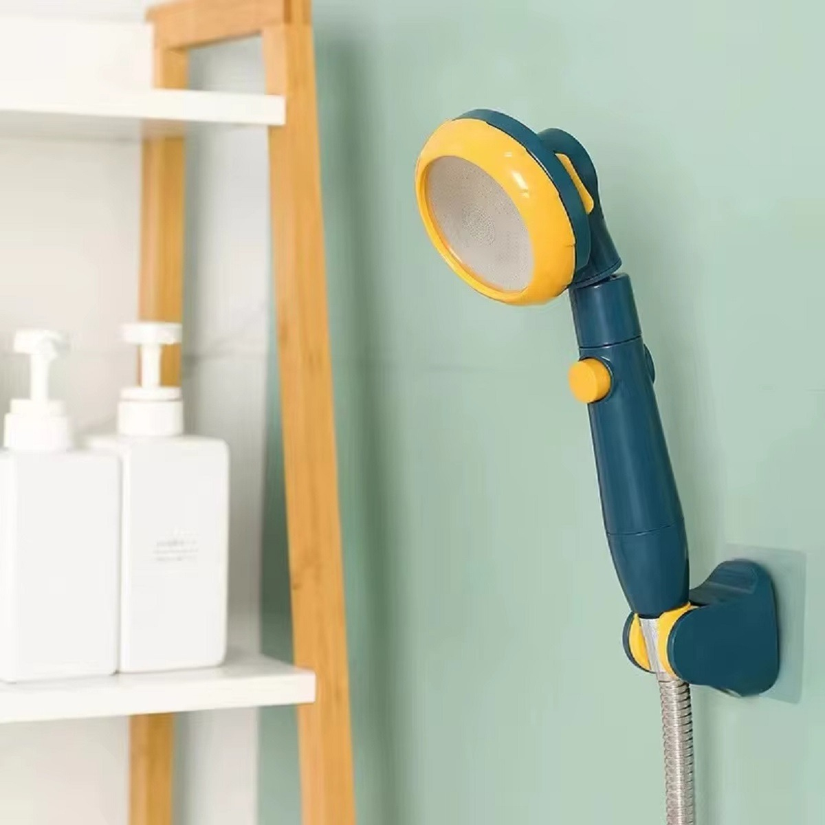 SET 2 DUCHAS ALTA PRESIÓN 3 MODOS REGADERA BAÑO HOGAR LAU - 6