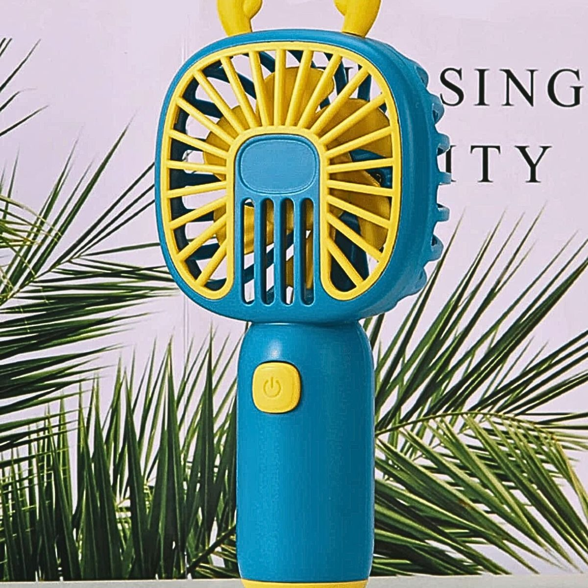 VENTILADOR MINI PORTATIL MANO KAWAII RECARGABLE USB LAU - 7