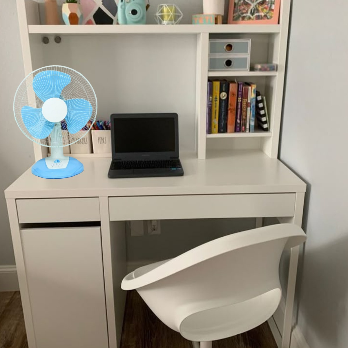 VENTILADOR CLASICO MESA CLASICO ALTA VELOCIDAD HOGAR LAU - 5