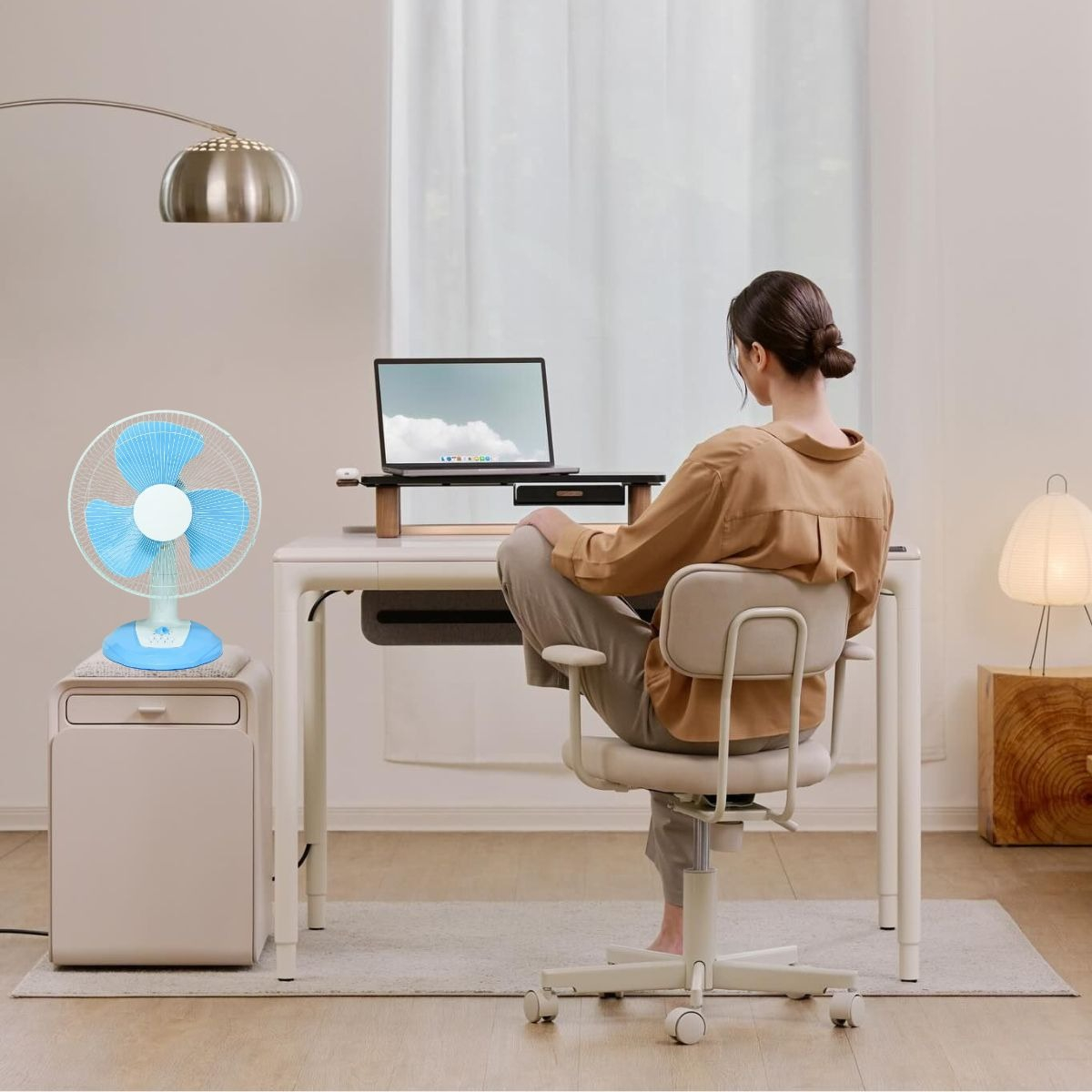 VENTILADOR CLASICO MESA CLASICO ALTA VELOCIDAD HOGAR LAU - 7