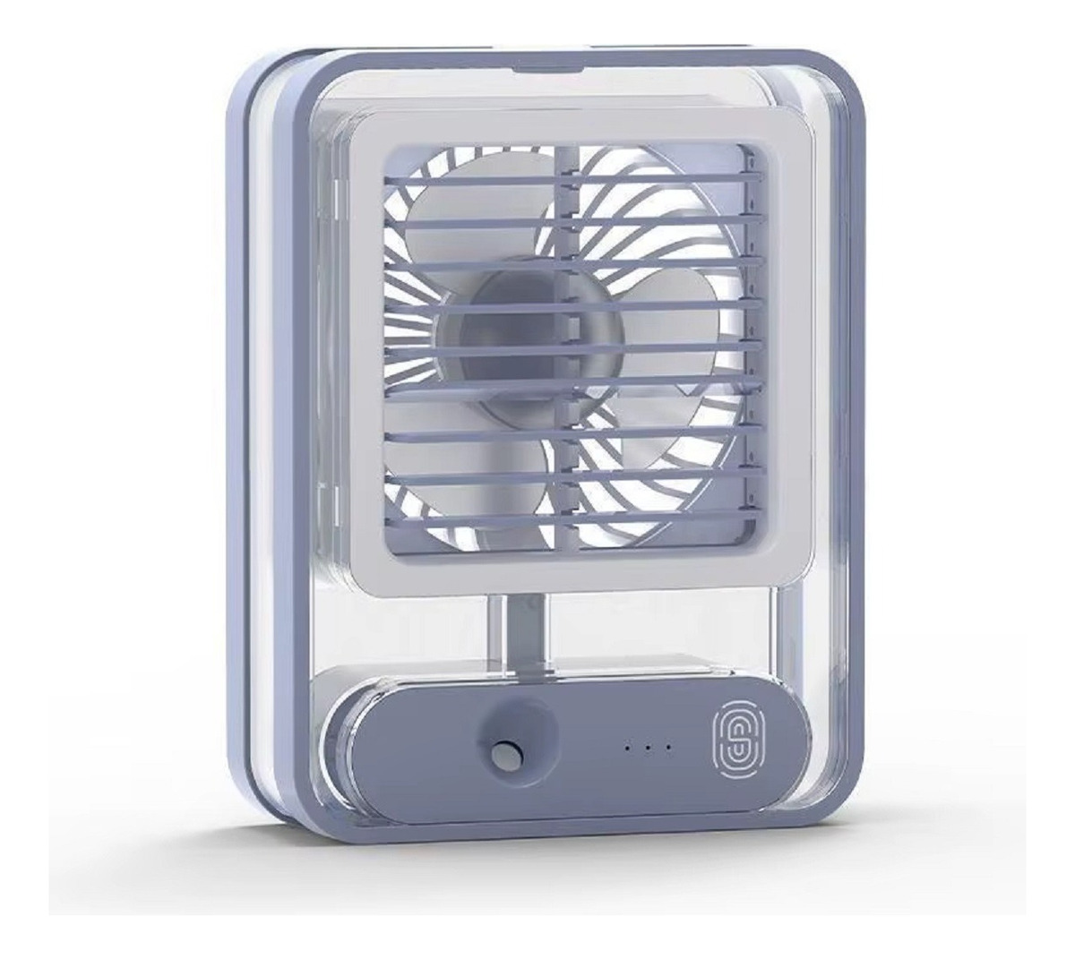 MINI  ENFRIADOR AMBIENTE PORTÁTIL LUZ LED RECARGABLE LAU - 1