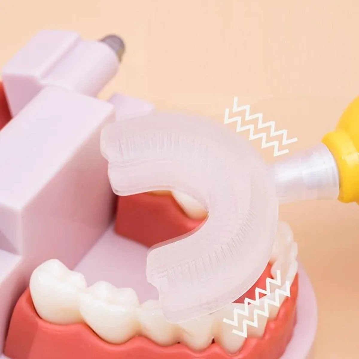 CEPILLOS DIENTES FORMA U SILICONA RESISTENTE NIÑOS LAU - 2