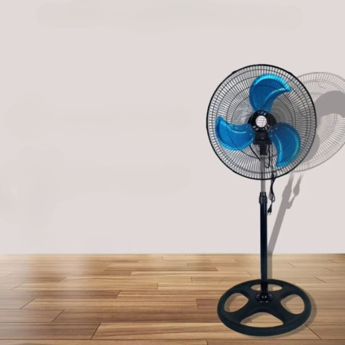 VENTILADOR PEDESTAL 18¨ 3 VELOCIDADES ASPAS METÁLICAS LAU - 5