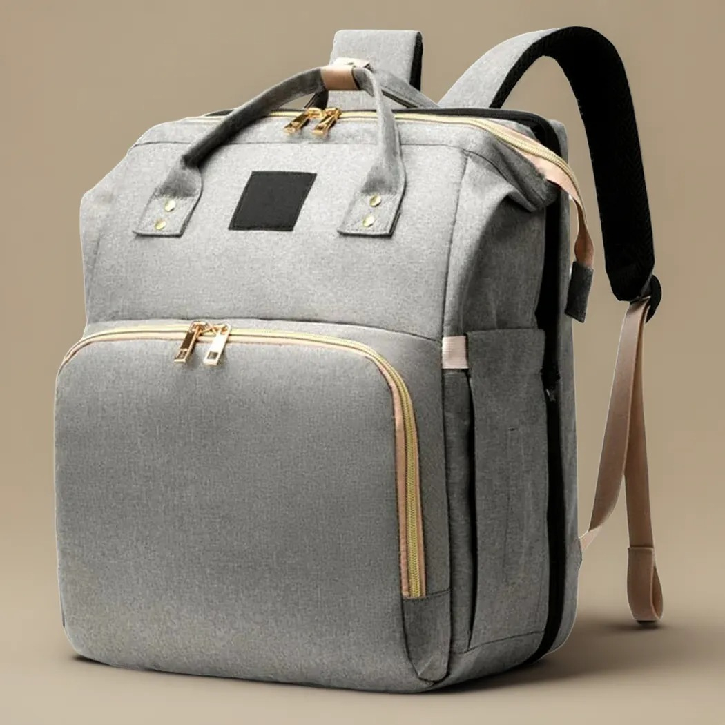 MOCHILAS BOLSOS PAÑALERA PORTÁTIL LIGERO MAMÁ BEBES LAU - 2