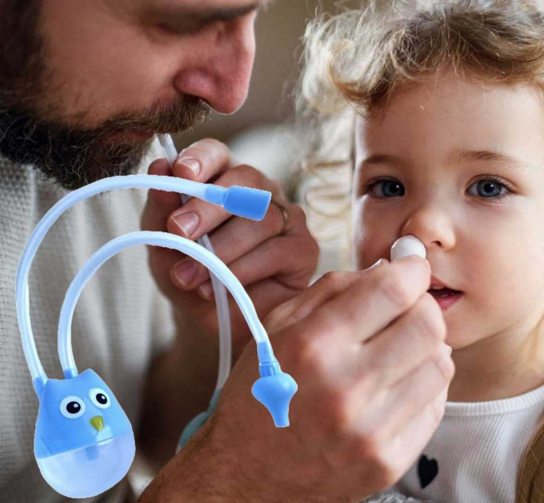 SET 3 ASPIRADOR NASAL REUTILIZABLE LAVABLE SUCCION BEBES LAU - 8