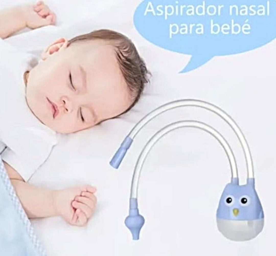 SET 3 ASPIRADOR NASAL REUTILIZABLE LAVABLE SUCCION BEBES LAU - 10