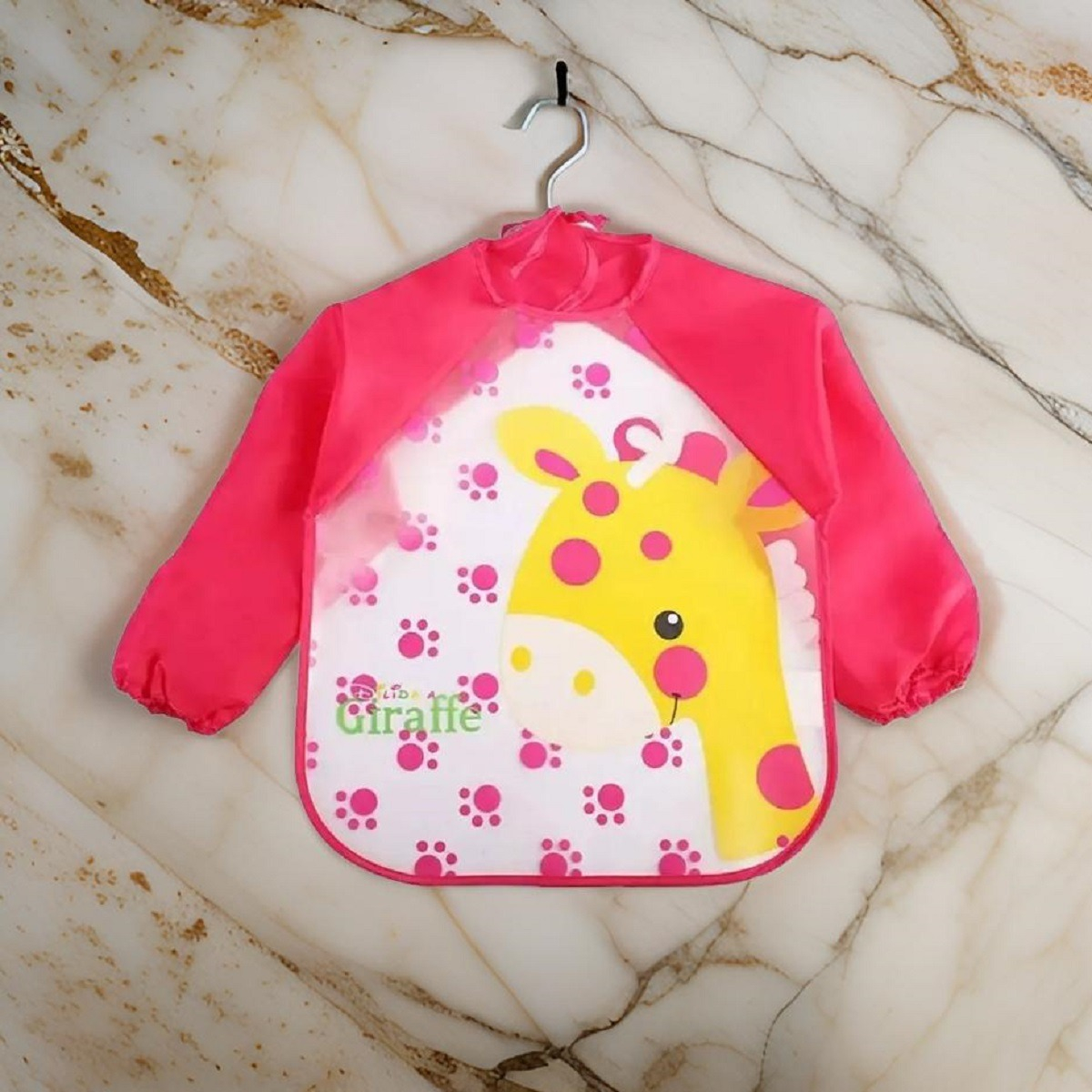 SET 5 BABERO IMPERMEABLE MANGA LARGA PINTURA COCINA NIÑO LAU - 8